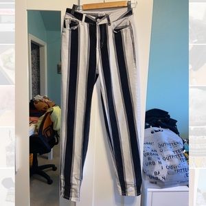 Women’s BDG Striped Mom Jeans